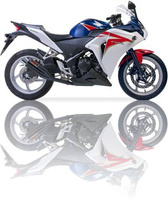 Tłumik IXIL HONDA CBR 250 R 11-14, typ L3XB (waga 3000 g, długość 370 mm, materiał Inox AISI304, kol