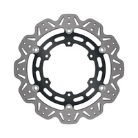 Tarcza hamulcowa motocyklowa EBC VR2128BLK VEE, czarna