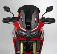 Szyba motocyklowa MRA HONDA CRF 1000 L AFRICA TWIN, SD 04, 2016-2019, forma SPM, czarna