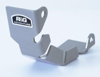 Osłona Silnika Rg Racing Honda Crf450 X/R 13-18, Engine Case Guard Set Aluminium Silver