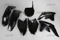 UFO KOMPLET PLASTIKÓW SUZUKI RMZ 250 '07-'09 KOLOR CZARNY (SU407E001)