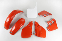 UFO komplet plastików HONDA CR 125 '89-90, kolor OEM '90 (CZERWONY/BIAŁY)