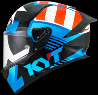 Kask motocyklowy integralny KYT R2R malowanie STRAIGHT / E06
