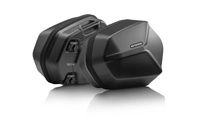 Kufry boczne KPL Aero Abs I Stelaży Sw-Motech Kawasaki Klr650 (08-18) Black 2X25L KFT.08.363.60100/B