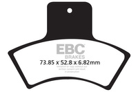 Klocki hamulcowe EBC FA270TT (kpl. na 1 tarcze)