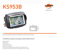 KAPPA TORBA NA GPS / SMARTPHONE 4,3' Z MOCOWANIEM NA KIEROWNICĘ - PROMOCJA - WYPRZEDAŻ - STD CENA 189,- - KS953B