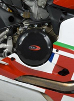 Osłona Silnika Rg Racing Ducati 959/1199/1299/V2 Panigale, Prawa Strona Osłona Sprzęgła Black