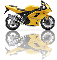 Tłumik IXIL TRIUMPH T 955 i SPEED TRIPLE - DAYTONA 98-01 (TE), typ SOVE (waga 3000 g, długość 423 mm