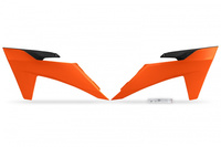 UFO OSŁONY CHŁODNICY KTM SX/SXF(SX-F) 125/250/300/350/450F '23-24 KOLOR POMARAŃCZOWY