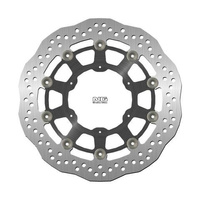 NG TARCZA HAMULCOWA PRZÓD BMW F 650/700/800 GS '93-'19, APRILIA PEGASO 650 '86-'08 (300X105X5MM) (6X6,5) WAVE PŁYWAJĄCA (ŚRODEK ALUMINIOWY)