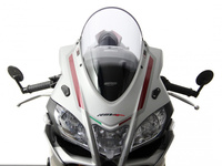 Szyba motocyklowa MRA APRILIA RSV 4 RR/RF/1100 FACTORY 19-, RK /RR /RF, 2015-2020, forma R, bezbarwna