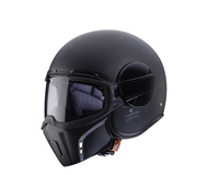 KASK OTWARTY CABERG JET GHOST CZARNY MAT
