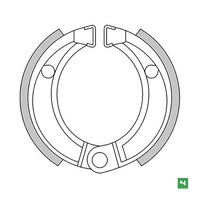NEWFREN WYPRZEDAŻ SZCZĘKI HAMULCOWE HONDA CR 80 88-92 (85X20MM)