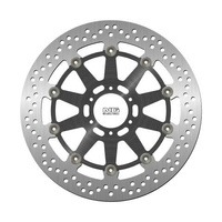 NG TARCZA HAMULCOWA PRZÓD APRILIA DROSODURO 900/TUONO660 '17-21, MOTO GUZZI V7 '17-20 (320X64X4,5MM) (6X8,5MM) PŁYWAJĄCA (ŚRODEK ALUMINIOWY)