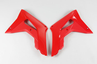 UFO OSŁONY CHŁODNICY HONDA CRF 250R '18-21, CRF 450R '17-20, KOLOR CZERWONY