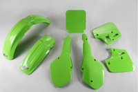 UFO komplet plastików KAWASAKI KX 250 '87, kolor ZIELONY (KA191E026)