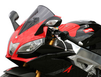 Szyba motocyklowa MRA APRILIA RS 4 -125, RK, 2009-2014, forma O, czarna