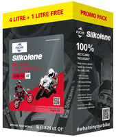 OLEJ SILNIKOWY FUCHS SILKOLENE PRO 4T 10W40 - XP 4L + 1L GRATIS