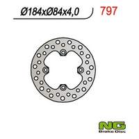 NG TARCZA HAMULCOWA TYŁ KAWASAKI KX 85 '01-'16 (184X84X4)
