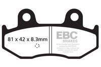 Klocki hamulcowe EBC SFA411 skuterowe (kpl. na 1 tarcze)