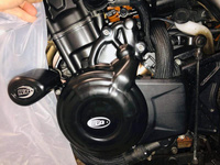Osłona Silnika Rg Racing Honda Cbr500R 19- Lewa Strona Osłona Generatora Black