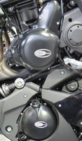 Zestaw Osłon Silnika Rg Racing Kawasaki Er6 06-/650 Versys 10-/Ninja 400R (Japan) (2 Części) Black