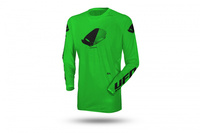 UFO KOSZULKA RADIAL DZIECIĘCA / JUNIOR / KID CROSS KOLOR ZIELONY FLUO ROZMIAR XS - KOLEKCJA 2025
