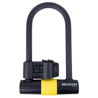 Zabezpieczenie antykradzieżowe OXFORD MAGNUM U-lock kolor czarny/żółty