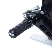 Składane Podnóżki Rg Racing Rearsets, Para Black