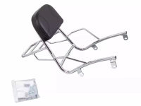 Hepco&Becker 800 Intruder/LC/C 800 Intruder/Black (2001-) sissybar with rack - 611338 00 02