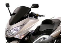 Szyba motocyklowa MRA YAMAHA T-MAX 500 (XP), SJ06, 2008-2011, forma SPM, czarna
