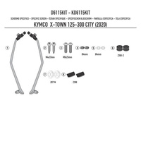 KAPPA MOCOWANIE SZYBY 6115DTK KYMCO X-Town 125-300 City (20) - D6115KITK