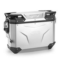 GIVI KUFER BOCZNY TREKKER OUTBACK EVO SMART ANODYZOWANY (PRAWY WCIĘTY) (33LT) - (WKŁADKĘ SLR... NALEŻY DOKUPIĆ DODATKOWO)