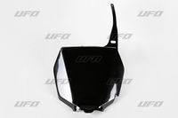 UFO TABLICA NA NUMER STARTOWY SUZUKI RM 125/250 '01-'17, RMZ 250 '07-'09, RMZ 450 '05-'07, KOLOR CZARNY