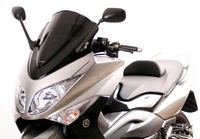 Szyba motocyklowa MRA YAMAHA T-MAX 500 (XP), SJ06, 2008-2011, forma RM, czarna