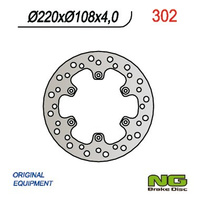 NG TARCZA HAMULCOWA TYŁ GAS GAS 94-99 (220x108x4 / 3,5 / 4)
