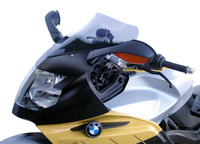 Szyba motocyklowa MRA BMW K 1200 S, K 12 S, 2004-, forma S, przyciemniana