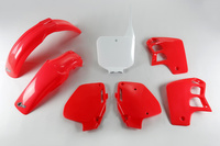 UFO Komplet plastików HONDA CR 500 '91-'94 kolor OEM (CZERWONY/BIAŁY)