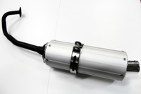 TŁUMIK POWER FORCE GY6 4T ALUMINIOWY 50 CCM TUT000318