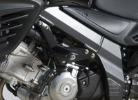 Crashpady Aero Rg Racing Suzuki V-Strom 650 Black
