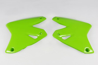 UFO OSŁONY CHŁODNICY KAWASAKI KLX 400R '03-'25, KOLOR ZIELONY