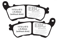 Klocki hamulcowe EBC FA640 (kpl. na 1 tarcze)