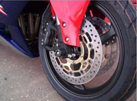 Slidery Przedniego Zawieszenia RG Racing Cbr600Rr 05-06 Black