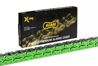 AFAM Łańcuch napędowy A520XHR2-V 110L MRS GREEN X-ring (500-1000cc)