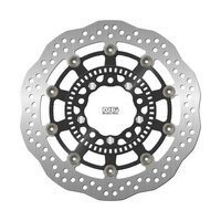 NG TARCZA HAMULCOWA PRZÓD KAWASAKI ER6N '05-'17, KLE 650 VERSYS '07-'21, ZX6R '13-'18 ,VULCAN 650 '15-'21 (300X80X5MM) (5X10,5MM) WAVE PŁYWAJĄCA (ŚRODEK ALUMINIOWY)