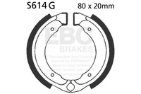 Szczęki hamulcowe nacinane EBC S614G (1 kpl.)