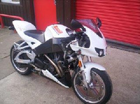 Crashpady Classic Rg Racing Buell Xb9-R, Xb12-R Up To 06 Black