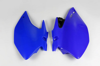 UFO BOCZKI TYLNE YAMAHA WRF 250 '07-'14, WRF 450 '07-'11 KOLOR NIEBIESKI