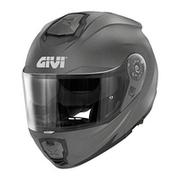 GIVI KASK X.27 SOLID - SZCZĘKOWY Z BLENDĄ - TYTAN MAT ROZMIAR M / 58