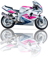 Tłumik IXIL YAMAHA YZF 750 R (4HDS), typ SOVE (waga 3000 g, długość 423 mm, materiał Inox AISI304, k